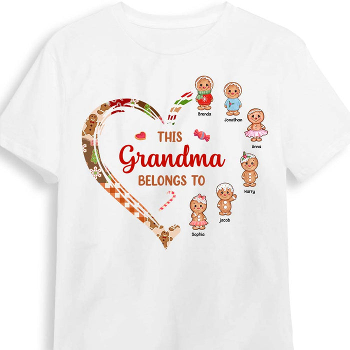 Personalized Gift For Grandma Cookies Belongs To Shirt - Hoodie - Sweatshirt 28106 1