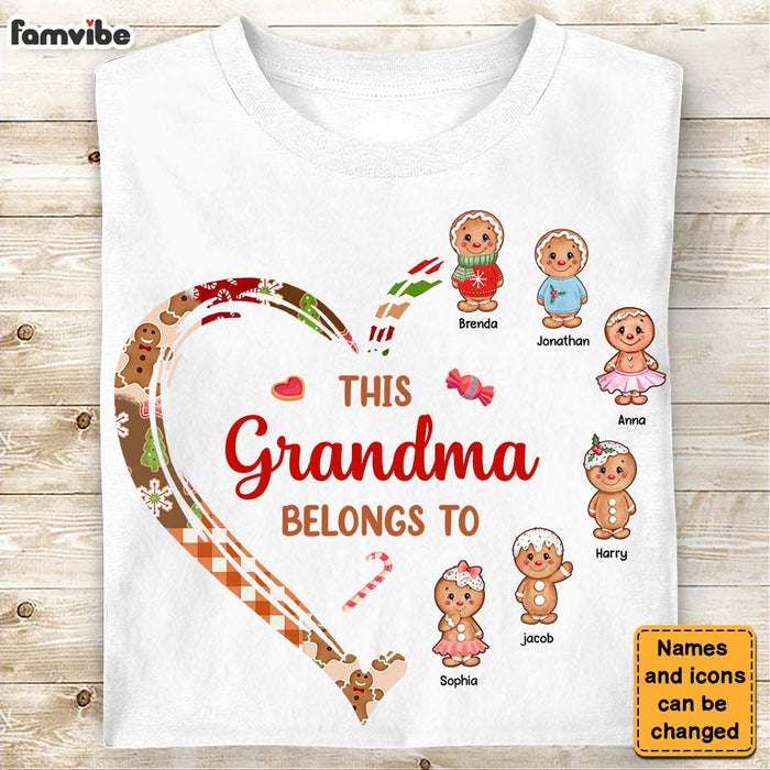 Personalized Gift For Grandma Cookies Belongs To Shirt - Hoodie - Sweatshirt 28106 1