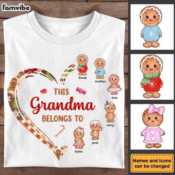 Personalized Gift For Grandma Cookies Belongs To Shirt - Hoodie - Sweatshirt 28106 1