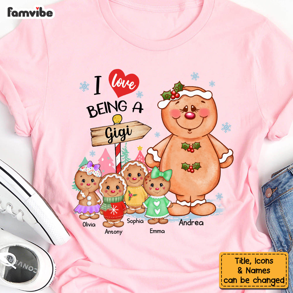 Personalized Gift For Grandma Cookies Gingerbreads Shirt Hoodie Sweatshirt 28111 Primary Mockup