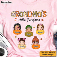 Personalized Grandma's Little Pumpkins T-shirt Shirt - Hoodie - Sweatshirt 28112 thumb 1