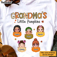 Personalized Grandma's Little Pumpkins T-shirt Shirt - Hoodie - Sweatshirt 28112 thumb 1