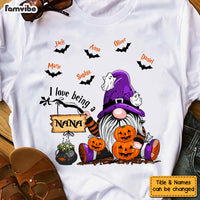 Personalized I Love Being A Nana Halloween T-shirt Shirt - Hoodie - Sweatshirt 28113 thumb 1