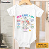 Personalized Gift For New Born Bible Baby Onesie 28119 1