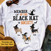 Personalized Halloween Dog The Black Hat Social T Shirt JL243 67O58 1