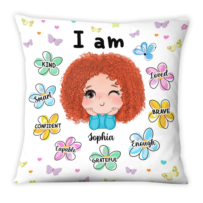 Personalized Gift For Granddaughter I Am Kind Pillow 28124 1