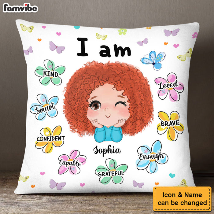 Personalized Gift For Granddaughter I Am Kind Pillow 28124 1