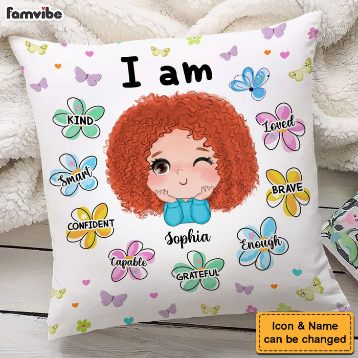 Personalized Gift For Granddaughter I Am Kind Pillow 28124 1