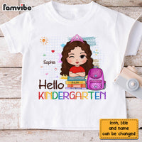 Personalized Back To School Gift For Granddaughter Hello School Kid T Shirt 28125 thumb 1