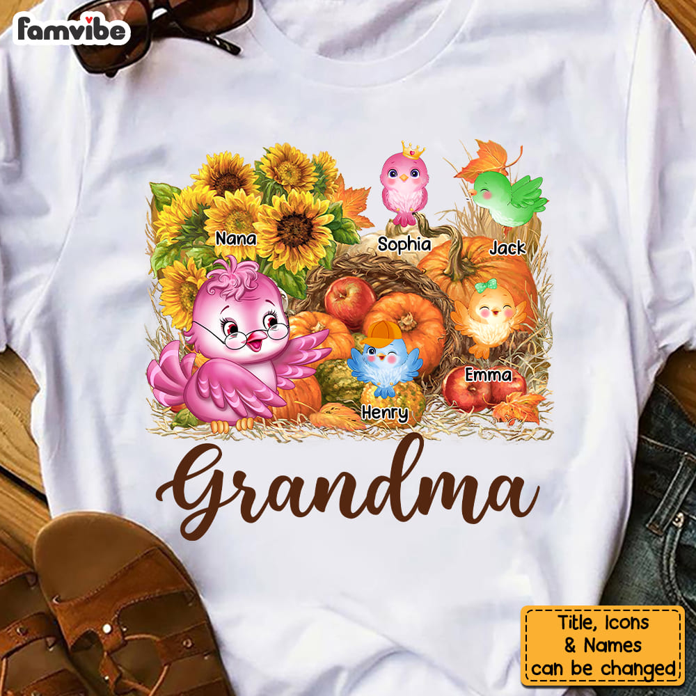 Personalized Gift For Grandma Harvest Shirt Hoodie Sweatshirt 28128 Primary Mockup