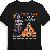 Personalized Gift For Grandma Halloween Little Pumpkins Shirt - Hoodie - Sweatshirt 28130 thumb 1