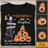 Personalized Gift For Grandma Halloween Little Pumpkins Shirt - Hoodie - Sweatshirt 28130 thumb 1