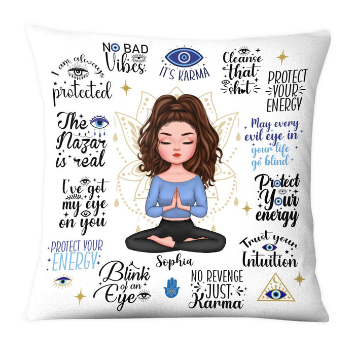 Personalized Gift For Daughter Protect Your Energy Pillow 28133 1