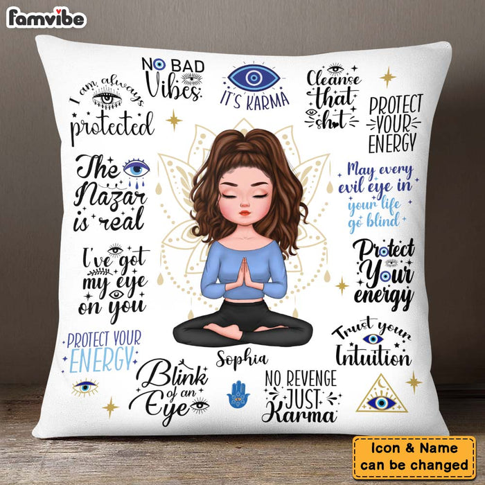 Personalized Gift For Daughter Protect Your Energy Pillow 28133 1