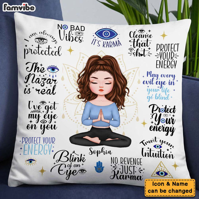 Personalized Gift For Daughter Protect Your Energy Pillow 28133 1