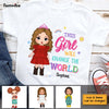 Personalized Gift For Granddaughter This Girl Will Change The World Kid T Shirt 28136 1