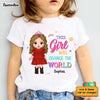 Personalized Gift For Granddaughter This Girl Will Change The World Kid T Shirt 28136 1