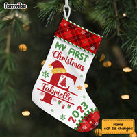 Personalized Gift For Baby My First Christmas Stocking 28138 thumb 1
