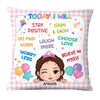 Personalized Today I Will Granddaughter  Pillow 28144 1