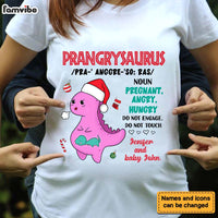 Personalized Gift For Mommy To Be Prangrysaurus Shirt - Hoodie - Sweatshirt 28148 thumb 1