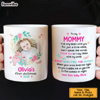 Personalized Gift For Baby First Christmas Elephant Mug 28150 thumb 1