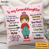 Personalized Gift For Granddaughter A Girl Who Stole My Heart Pillow 28151 1