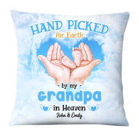Personalized Gift For Newborn Baby Hand Picked For Earth In Heaven Pillow 27783 28158 thumb 1