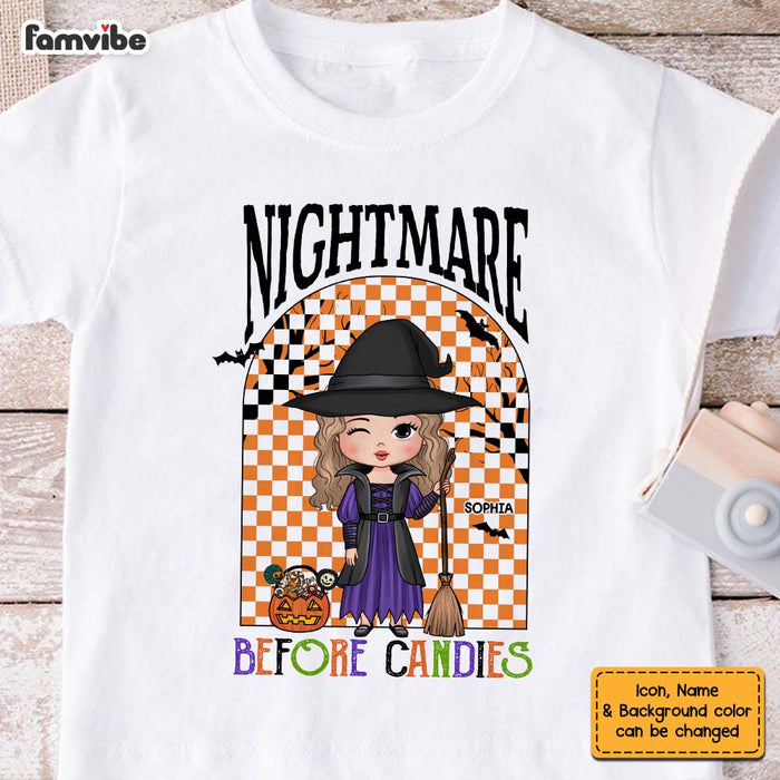 Personalized Nightmare Before Candies Halloween Kid T Shirt 28163 1