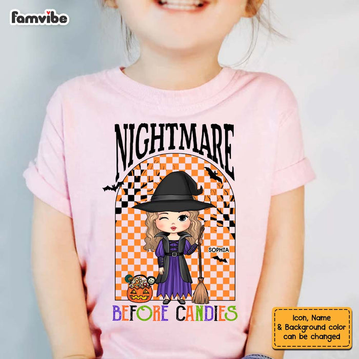 Personalized Nightmare Before Candies Halloween Kid T Shirt 28163 1