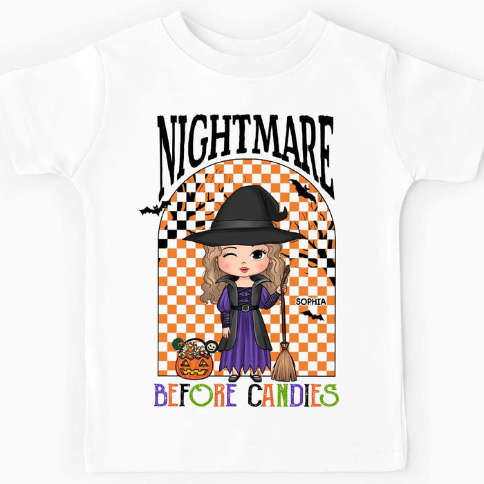 Personalized Nightmare Before Candies Halloween Kid T Shirt 28163 1