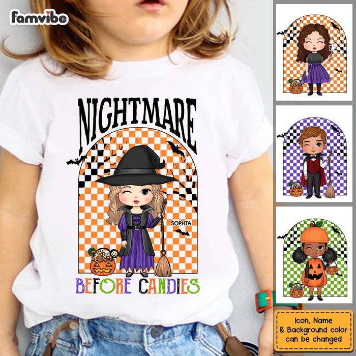 Personalized Nightmare Before Candies Halloween Kid T Shirt 28163 1