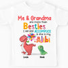 Personalized Gift For Grandson I Am Her Accomplice Kid T Shirt 28173 1