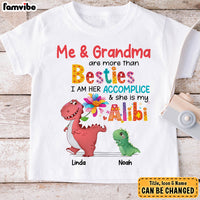 Personalized Gift For Grandson I Am Her Accomplice Kid T Shirt 28173 thumb 1