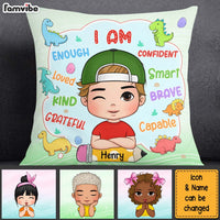 Personalized Gift For Granddaughter Affirmation I Am Kind Pillow 28181 thumb 1