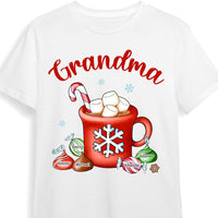 Personalized Gift For Grandma Hot Cocoa Cup Shirt - Hoodie - Sweatshirt 28200 thumb 1