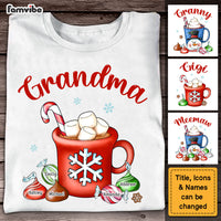Personalized Gift For Grandma Hot Cocoa Cup Shirt - Hoodie - Sweatshirt 28200 thumb 1