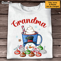 Personalized Gift For Grandma Hot Cocoa Cup Shirt - Hoodie - Sweatshirt 28200 thumb 1