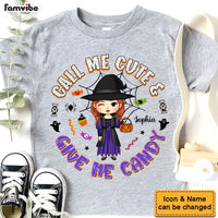 Personalized Halloween Gift For Granddaughter Call Me Cute Kid T Shirt 28202 thumb 1