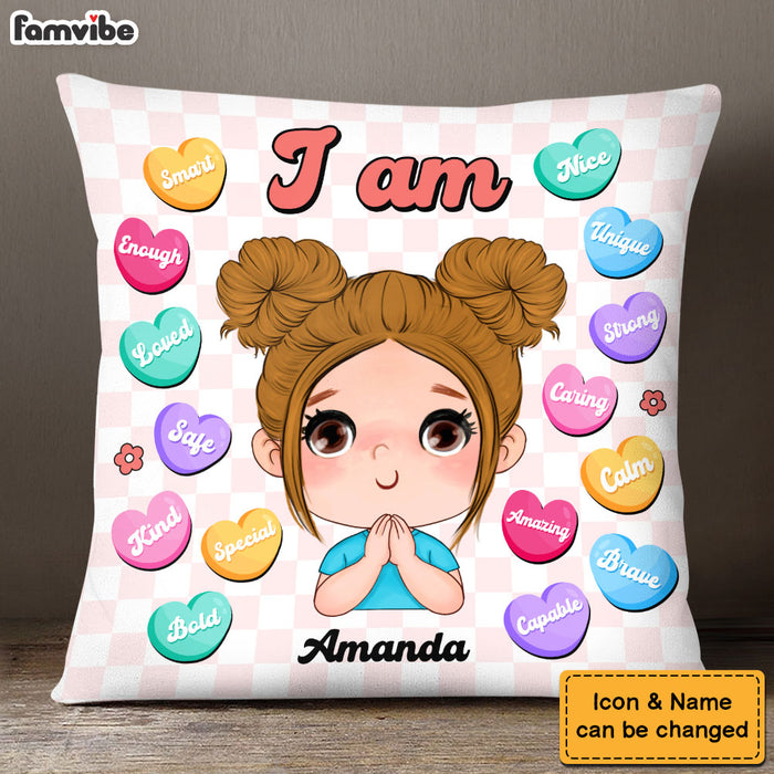 Personalized Birthday Gift For Granddaughter Positive Affirmation Pillow 28208 1