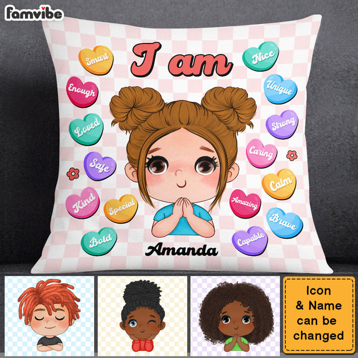 Personalized Birthday Gift For Granddaughter Positive Affirmation Pillow 28208 1