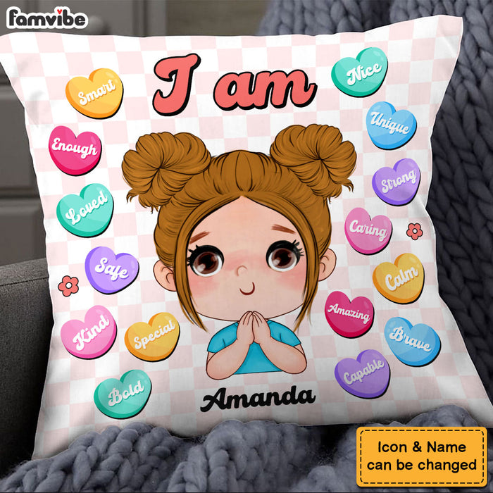 Personalized Birthday Gift For Granddaughter Positive Affirmation Pillow 28208 1