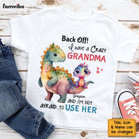 Personalized Gift For Grandson Dinosaur Kid T Shirt 28209 thumb 1
