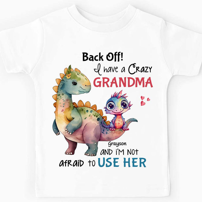Personalized Gift For Grandson Dinosaur Kid T Shirt 28209 1