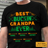 Personalized Gift For Grandpa  'Buckin Grandpa' Shirt - Hoodie - Sweatshirt 28210 thumb 1