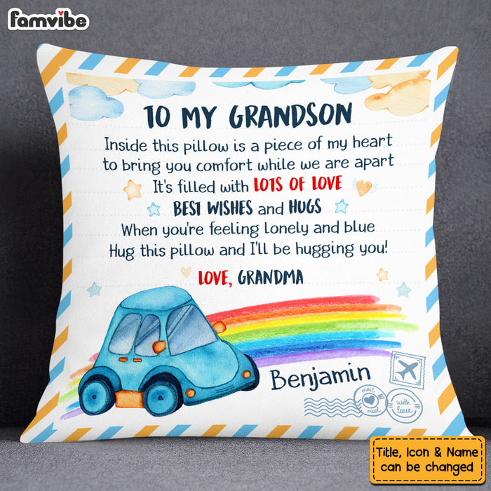 Personalized Gift For Grandson Airplane Or Car Inside This Pillow 28212 1