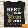Personalized Gift For Grandpa Hunting Buckin Papa Shirt - Hoodie - Sweatshirt 28214 1