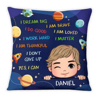 Personalized I Dream Big Grandson Pillow 28216 Primary Mockup
