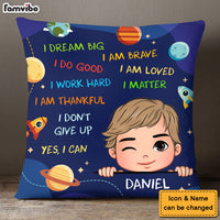 Personalized I Dream Big Grandson Pillow 28216 thumb 1