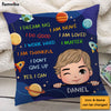 Personalized I Dream Big Grandson Pillow 28216 1