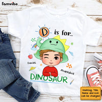 Personalized Gift For Grandson Happy Kid Alphabet Kid T Shirt 28217 thumb 1